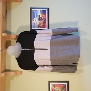 Womens Half Zip Long Sleeve Shirt